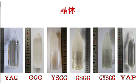 2 इंच GSGG Gd3 (Sc2Ga3) O12 क्रिस्टल सब्सट्रेट सामग्री SGGG CaMgZr GGG TGG