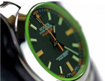कलाई घड़ी ऑप्टिकल ग्लास के लिए 30-50 मिमी पारदर्शी नीलम क्रिस्टल घड़ी केस प्लेट