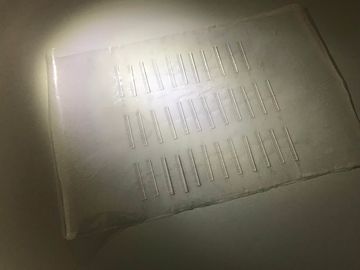 Al2O3 सिंगल क्रिस्टल कस्टम नीलम ग्लास रेजर मेडिकल ब्लेड 38x4.5x0.3 मिमी