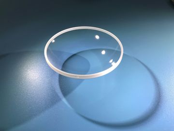 50 मिमी नीलम घटक स्वनिर्धारित आकार पॉलिश प्लानो - उत्तल लेंस गोलार्ध ऑप्टिकल गुंबद