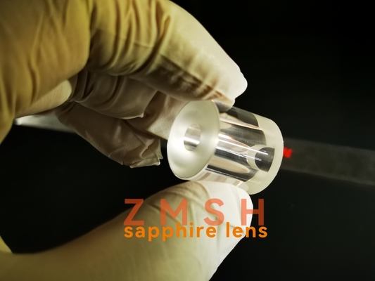मोनोक्रिस्टलाइन Al2O3 नीलम ग्लास ट्यूब पारदर्शी पॉलिश