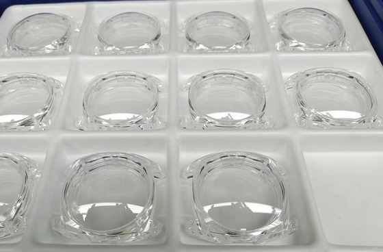 कस्टम ऑप्टिकल ग्लास सफायर क्रिस्टल वॉच केस बेज़ल पार्ट्स सी-एक्सिस