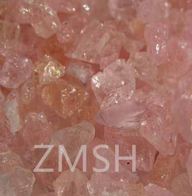 मॉर्गनाइट गुलाबी लैब नीलम रत्न पत्थर सिंथेटिक लालित्य और नवाचार उज्ज्वल