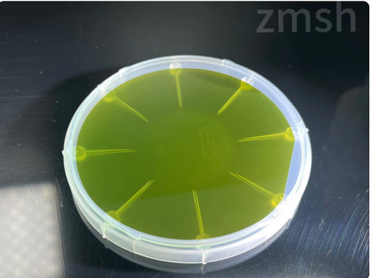 6-इंच कांडक्टिव सिंगल-क्रिस्टल SIC POLYCRYSTALLINE SIC कम्पोजिट सब्सट्रेट पर