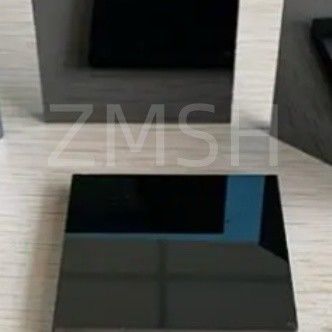 5×5 मिमी 10×10 मिमी SiC वेफर 4H-P 6H-P 3C-N प्रकार उत्पादन ग्रेड अनुसंधान ग्रेड डमी ग्रेड