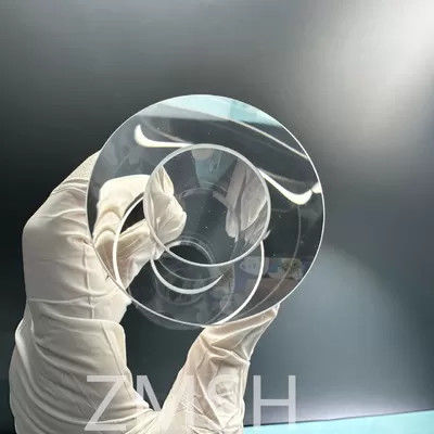 नीलमणि ट्यूब OD50mm ID25.4mm लंबाई 100mm AL2O3 सी-अक्ष KY विधि मोह 9.0 अनुकूलन