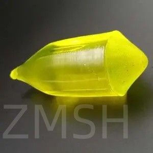 Ce:LuAG Scintillation Crystal Cerium doped Lutetium Aluminium उच्च घनत्व तेजी से क्षय समय पीईटी