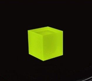 Ce:LuAG Scintillation Crystal Cerium doped Lutetium Aluminium उच्च घनत्व तेजी से क्षय समय पीईटी