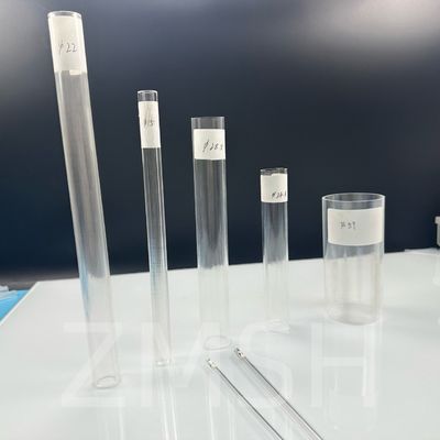 सैफायर ट्यूब 99.999% AL2O3 पॉलिश उच्च कठोरता आयन स्रोत अनुकूलन EFG KY