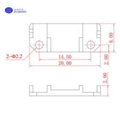 लिथियम नियोबेट (LiNbO3) वाई-वेवगाइड मॉड्यूलेटर / कम Vπ 3.5V / उच्च PER 25dB / एफओजी, एफओसीटी, क्वांटम संचार के साथ संगत