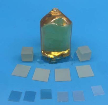 SrLaAlO4 / LaSrAlO4 LSAO 10x10x0.5mmt5x5x1mmt इपिटेक्सी के लिए सब्सट्रेट अनुकूलित