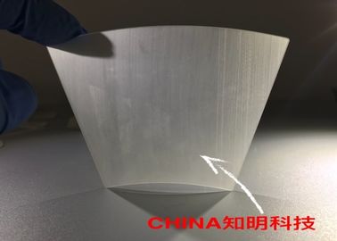 फैन के आकार का नीलम सामग्री विंडो सेक्टर नीलम ग्लास ऑप्टिकल ग्रेड