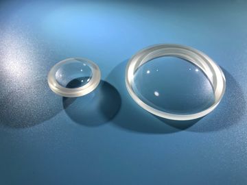 50 मिमी नीलम घटक स्वनिर्धारित आकार पॉलिश प्लानो - उत्तल लेंस गोलार्ध ऑप्टिकल गुंबद