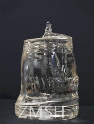 अच्छा मूल्य नीलमणि Al2O3 Ingots 80KG 200KG 400KG KY विकास विधि नीलमणि घटक प्रसंस्करण के लिए ऑनलाइन