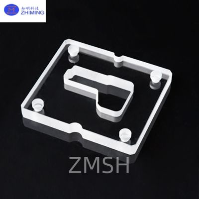 अच्छा मूल्य कस्टम आकार के फ्यूज्ड क्वार्ट्ज प्लेट्स थ्रू होल ऑप्टिकल के साथ ऑनलाइन