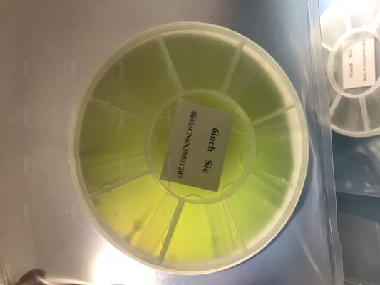 अच्छा मूल्य स्वनिर्धारित सिसिली वेफर SiC सिंगल क्रिस्टल 4H-N प्रकार डबल साइड पॉलिश सतह ऑनलाइन