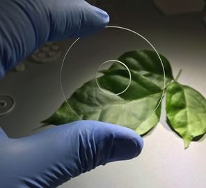 अच्छा मूल्य कठोरता 9.0 नीलमणि घटक नीलम ऑप्टिकल रिंग ग्लास उच्च तापमान घर्षण प्रतिरोध ऑनलाइन