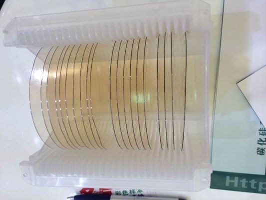 अच्छा मूल्य 6N शुद्धता डीएसपी सरफेस अनडॉप्ड एचपीएसआई डमी प्राइम ग्रेड एसआईसी वेफर ऑनलाइन