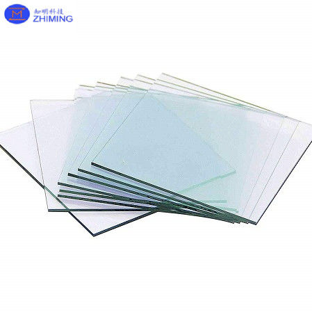आईटीओ ग्लास सब्सट्रेट इंडियम टिन ऑक्साइड लेपित ग्लास In2O3/SnO2 10 X 10 50×50 1.1mm मोटाई