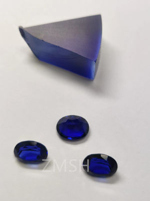 अच्छा मूल्य ब्लू सैफियर रो Gem Fe Ti डोपेड कश्मीर ओशनिक नीला Gem क्रिस्टल गहने ऑनलाइन