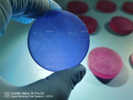 अच्छा मूल्य Al2o3 सिंथेटिक रंगीन डॉप्ड लेजर नीलम क्रिस्टल ऑनलाइन