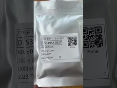 मोटा 350 um 2 इंच सिंगल क्रिस्टल InP सेमीकंडक्टर सबस्ट्रेट प्राइम